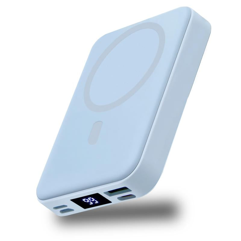 Magnetic Power Bank, 10000Mah Wireless Portable Charger with USB-C Cable, Battery Pack Only Compatible with Iphone 16/15/14/13/12/Pro Series
