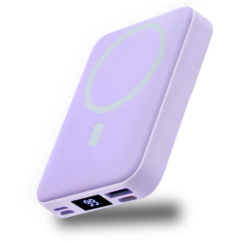 Magnetic Power Bank, 10000Mah Wireless Portable Charger with USB-C Cable, Battery Pack Only Compatible with Iphone 16/15/14/13/12/Pro Series