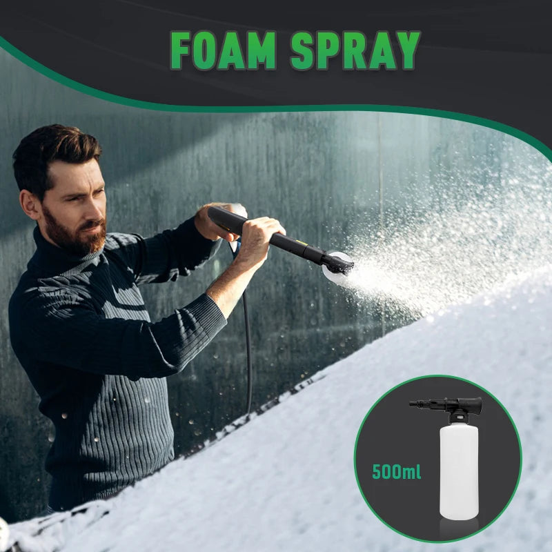 Electric Pressure Washer Car Washer 5000PSI 3.5GPM with Touch Screen, Portable Design for Car, Patio, and Outdoor Cleaning
