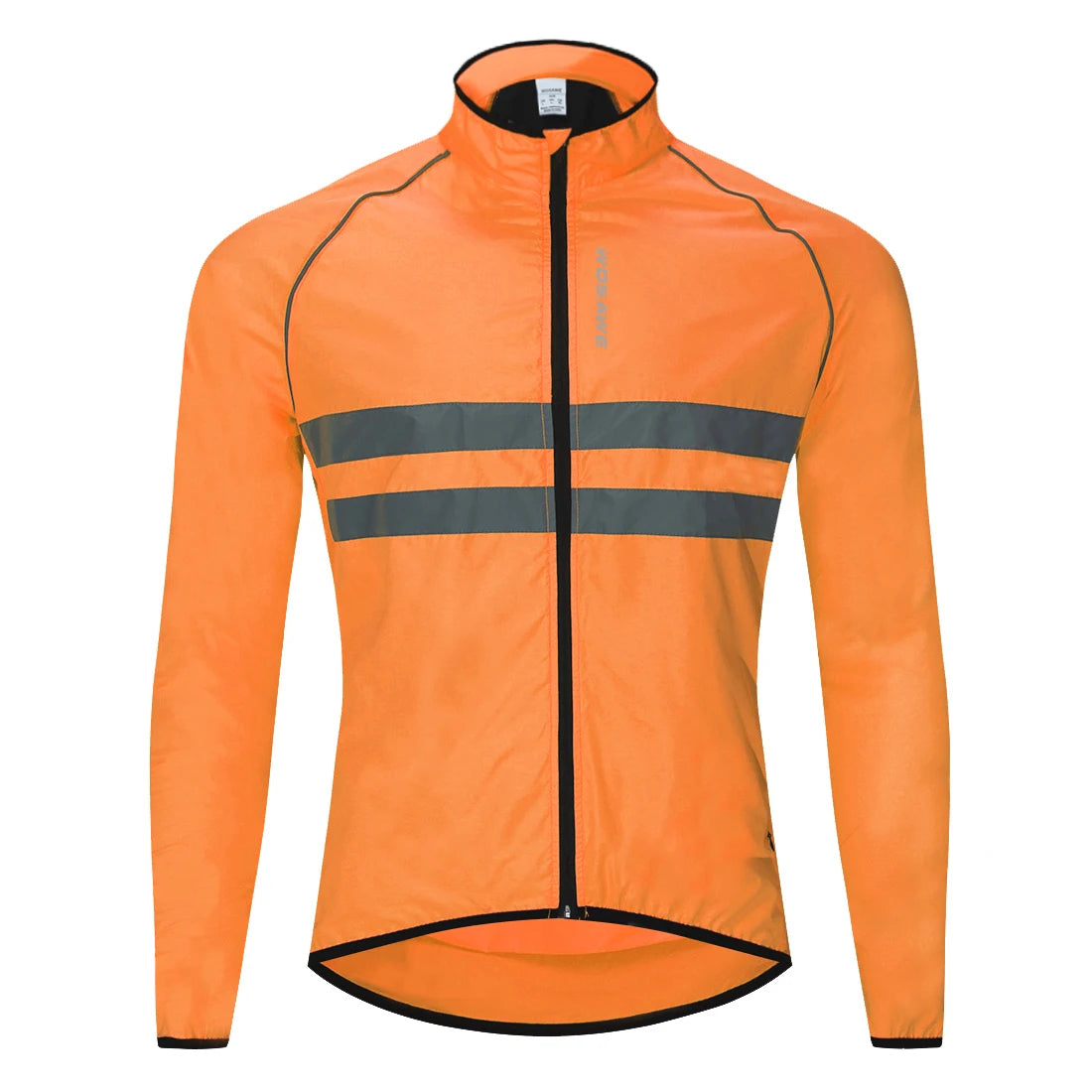 WOSAWE Ultralight Men's Cycling Windbreaker Reflective Jacket Windproof Bike Jacket Water Resistant MTB Road Bicycle Long Jersey