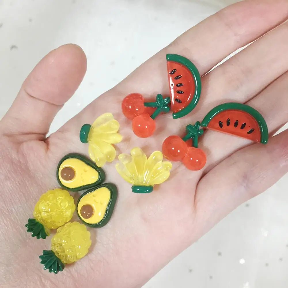 clip on earing girls children Pink jewelry child clip earrings Butterfly Shell Star flower ear clip for kids gift 5 Pairs