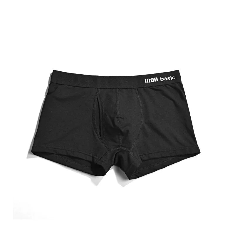 Men’s Cotton Boxer Briefs – Breathable, Stretch Fit (S-3XL)