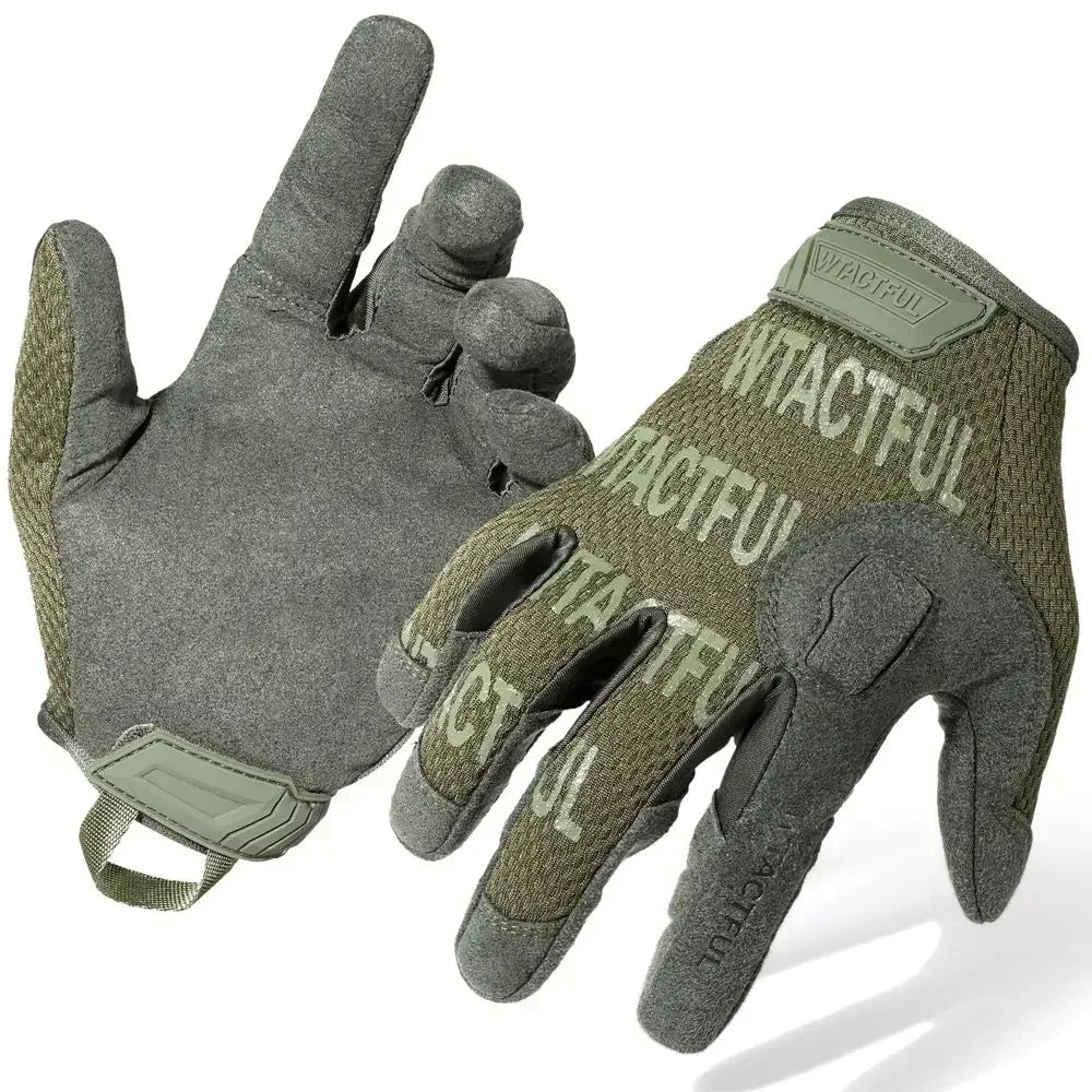 Outdoor Tactical Gloves Touch Screen Hunting Sport Cycling Camping Hiking Paintball Work Driving Lightweight Full Finger Men