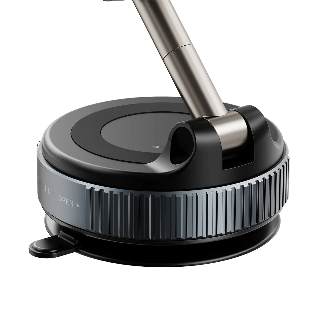Magnetic Vacuum Adsorption Car Phone Mount 360° Rotatable Folding Mobile Phone Stand for Car/Gym/Mirror/Shower/Smooth Surface