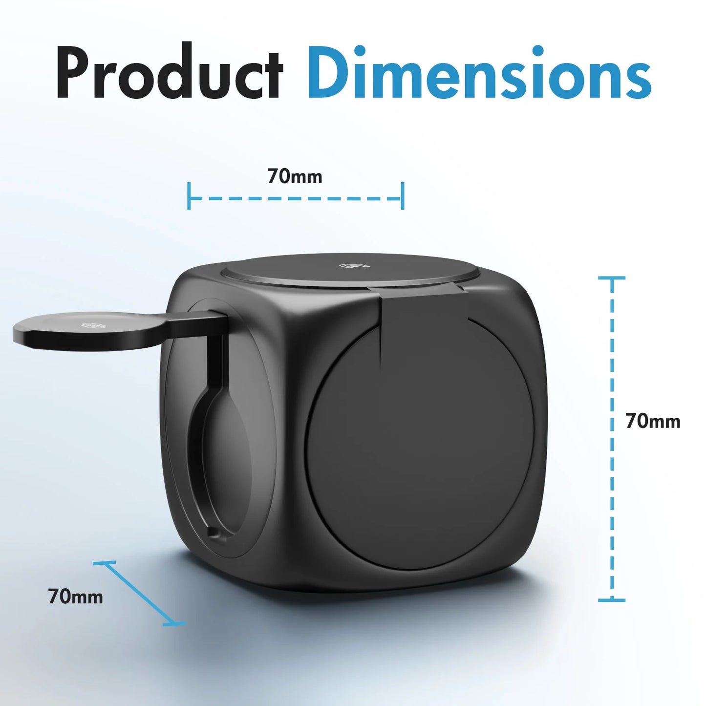 3-In-1 Magnetic Wireless Charging Station Foldable 15W Fast Charge 360 Rotating for IPhone 16 15 14 13 12 Pro/Pro Max/Plus