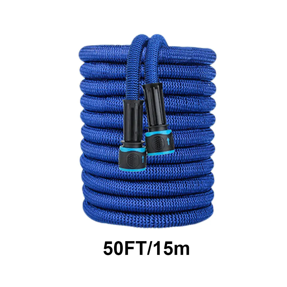 25FT-100FT Expandable Magic Hose Suitable for 3/4 " 1/2" Faucets High-Pressure Car Wash Water Gun Home Garden Watering Hose gard