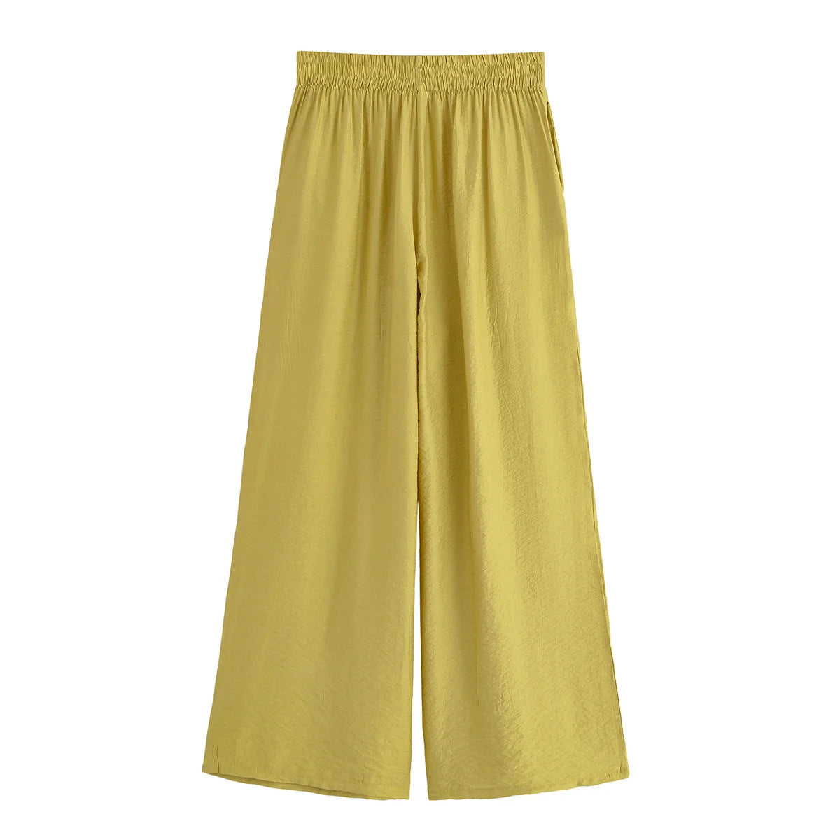 Women’s Summer 2-Piece Set – Loose Shirt & High-Waist Pants