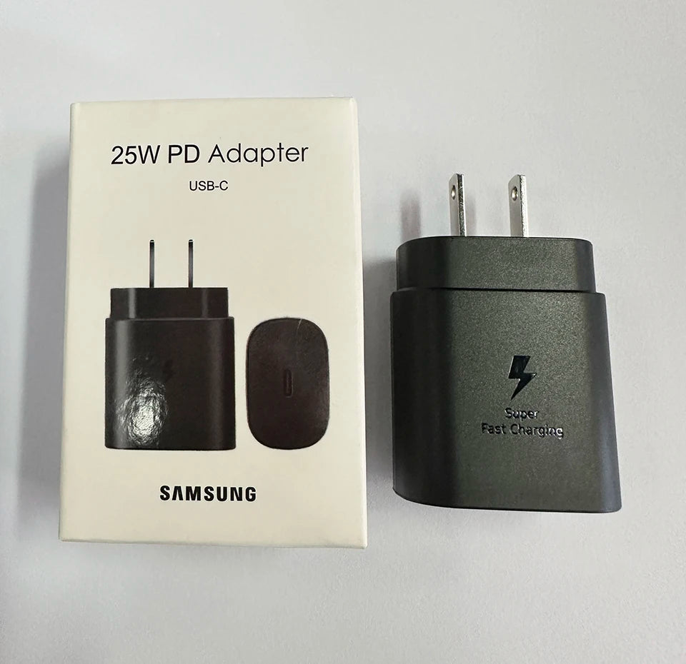 Ep-Ta800 Samsung 25w Pd Supercharger Usbc Charger Adaptador Galaxy S25 S24 FE S23 S22 S21 A54 A34 M54 Type C Fast Charging Cable