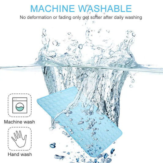 Dog Cooling Mat Summer Pad for Dogs Cat Blanket Breathable dog Bed Kennel Puppy Sleeping Sofa Cushion Dog Accessories