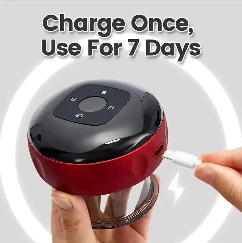 Smart Electric Cupping Massager with Heat & Suction