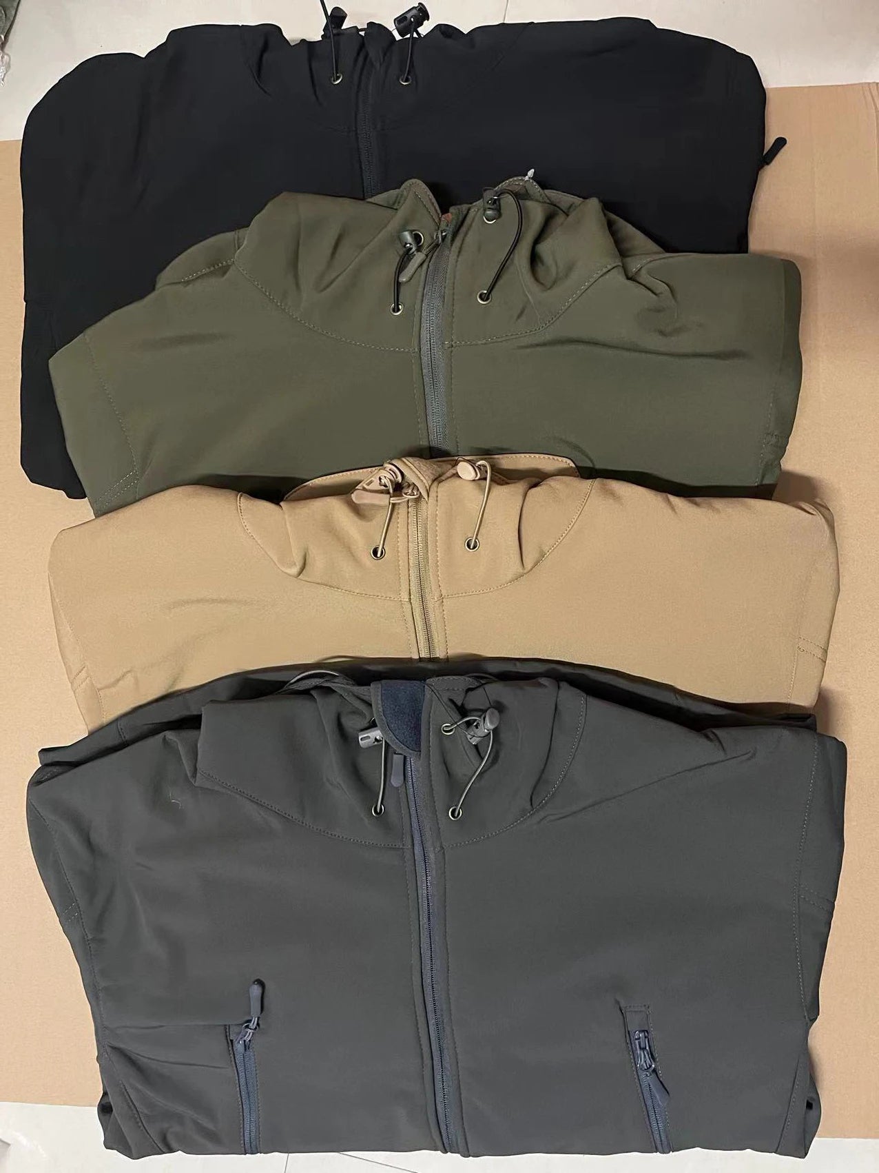 Men's Winter Autumn Softshell Fleece Jackets Waterproof Outdoor Fishing Hiking Hunting Thermal Camping Cargo Coats Warm M-5XL
