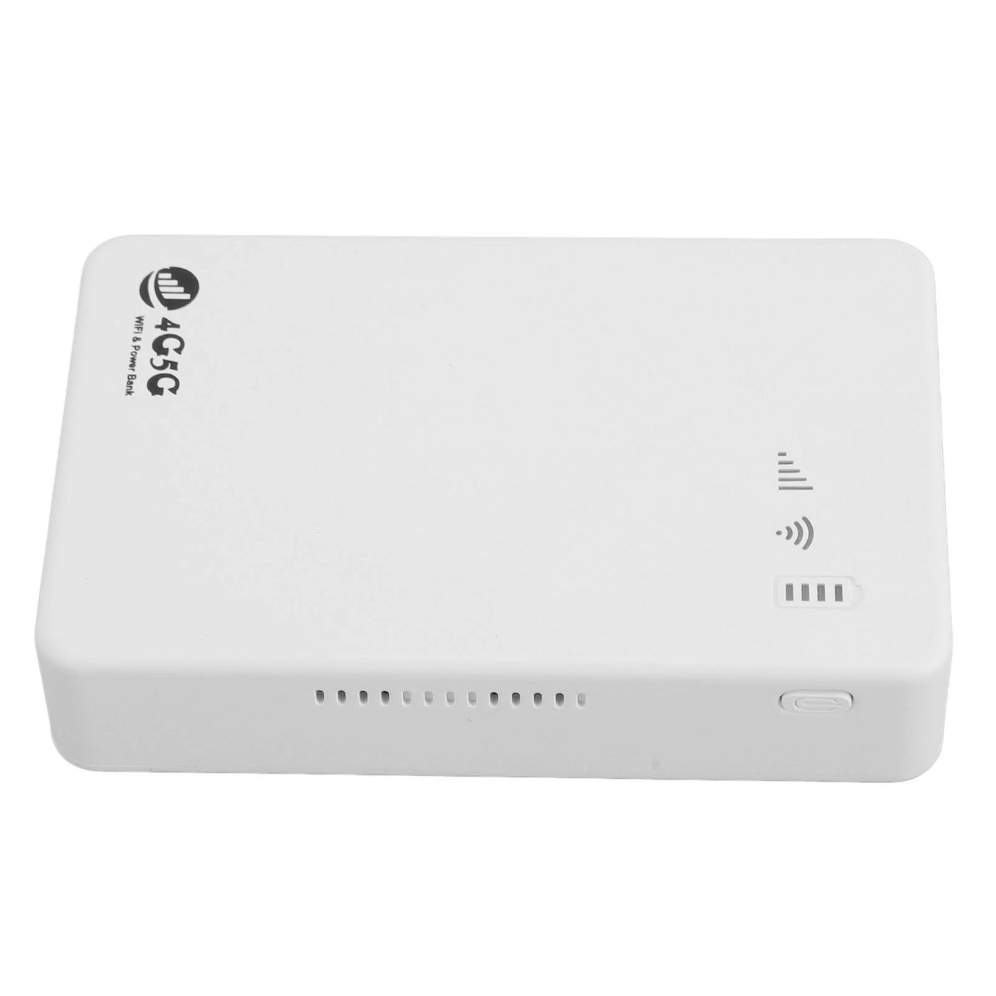 4G LTE Router Mobile WiFi Hotspot Support 10 Devices Unlocked 5G 300Mbps Simple White with SIM Card Slot for Business