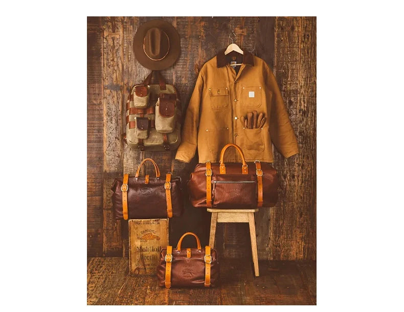 Vintage Michigan Heavyweight Canvas Chore Jacket – Men’s Spring Coat