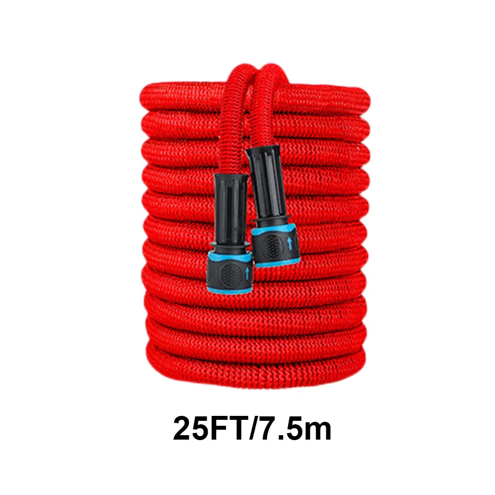 25FT-100FT Expandable Magic Hose Suitable for 3/4 " 1/2" Faucets High-Pressure Car Wash Water Gun Home Garden Watering Hose gard