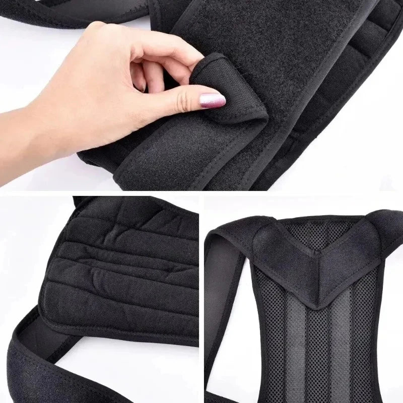 Adjustable Kids Back Posture Corrector with Waist Support