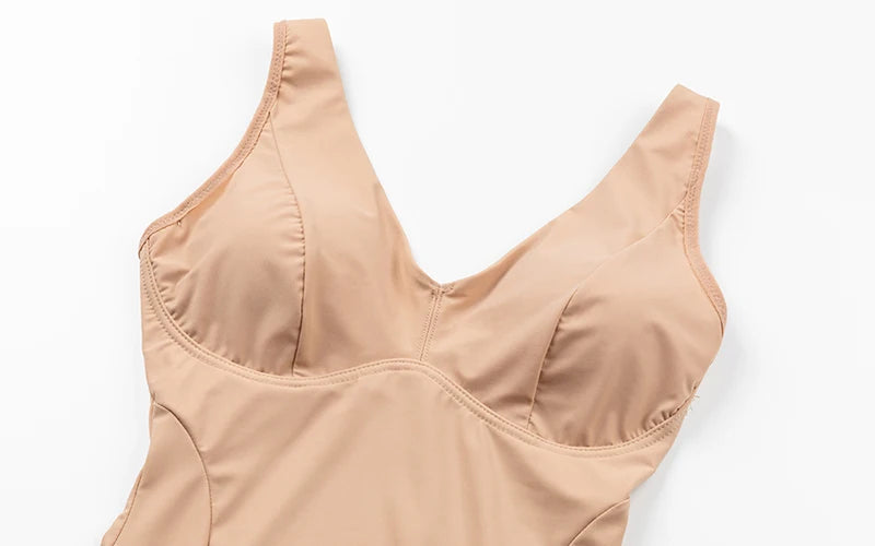 Women's Shapewear Bodysuit with Built-in Bra & Tummy Control