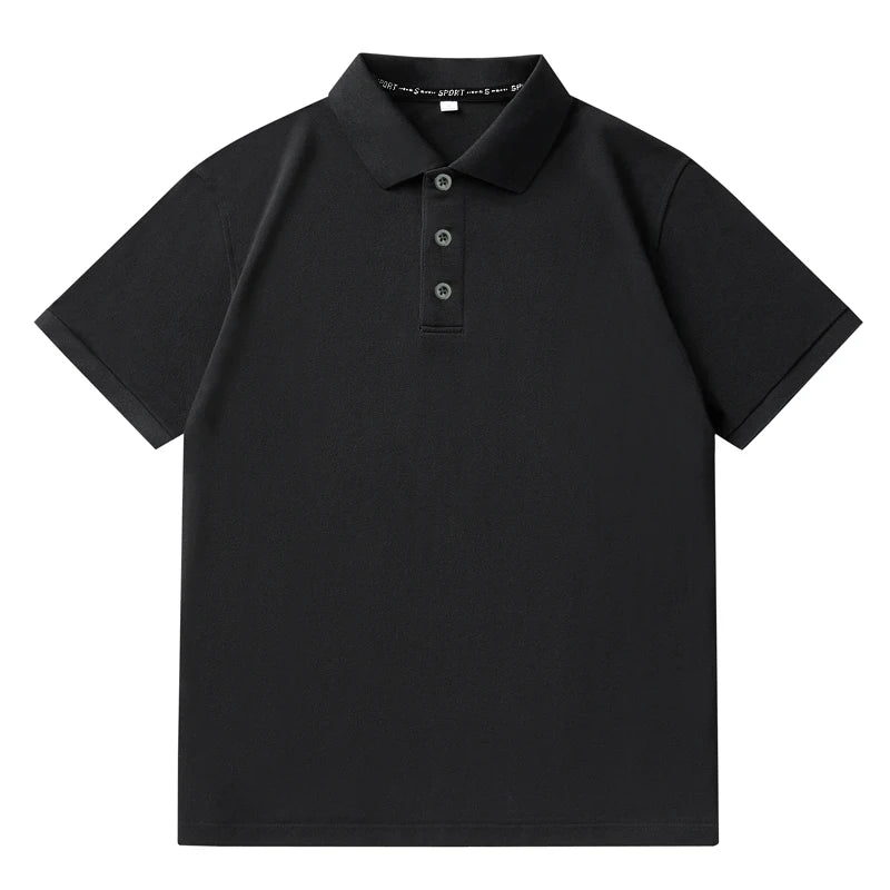 Men’s Plus Size Polo Shirt – Breathable Oversized Casual Top (1XL–7XL)