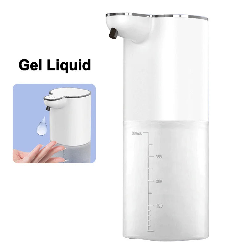 Touchless Automatic Foam Soap Dispenser – 400ml USB Rechargeable