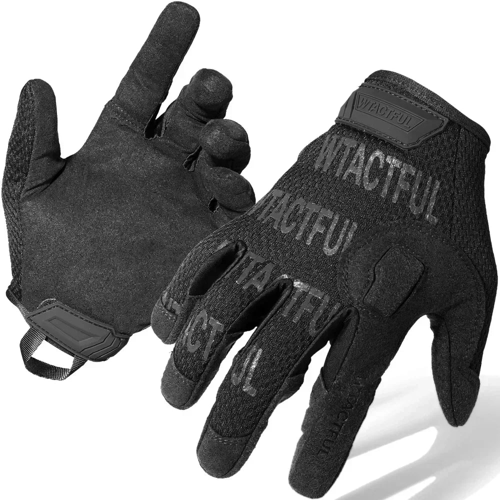 Outdoor Tactical Gloves Touch Screen Hunting Sport Cycling Camping Hiking Paintball Work Driving Lightweight Full Finger Men