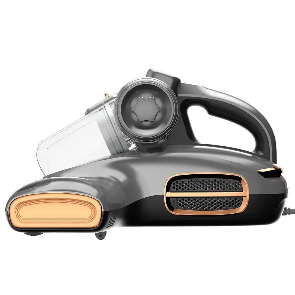 EU Stocks JIGOO T600 Bed Mattress Vacuum Cleaner Grey-EU-Dual Cup Design-99.99% Dust Mite Removal with Aroma-Diffused System