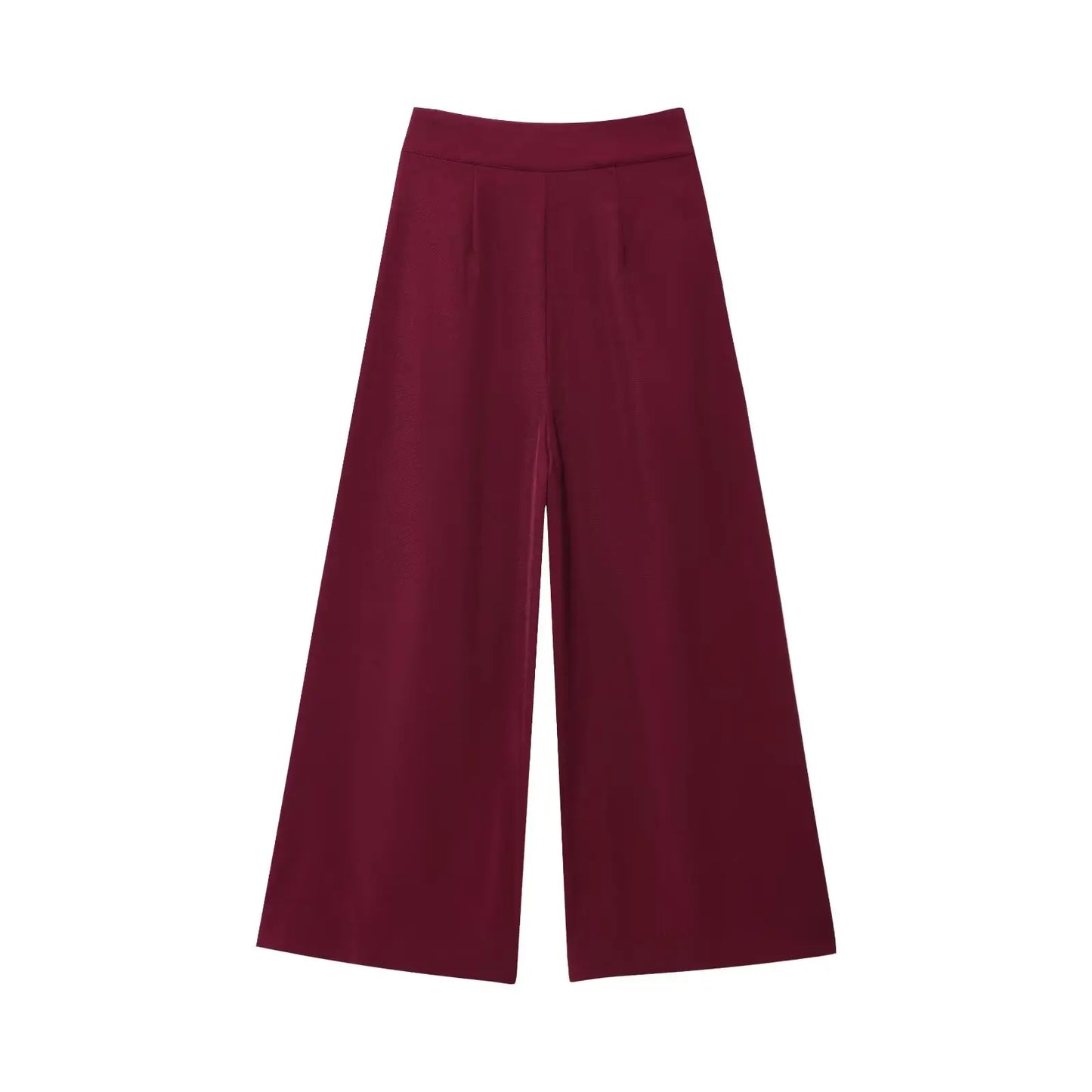 Women’s V-Neck Sleeveless Trouser Set – Summer Chic