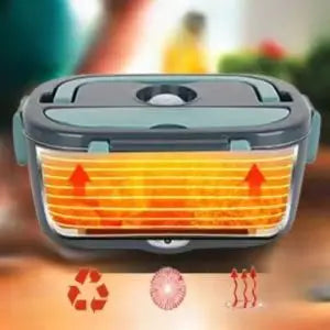 1.5L Electric Lunch Box Warmer โ 60W for Car & Home Use