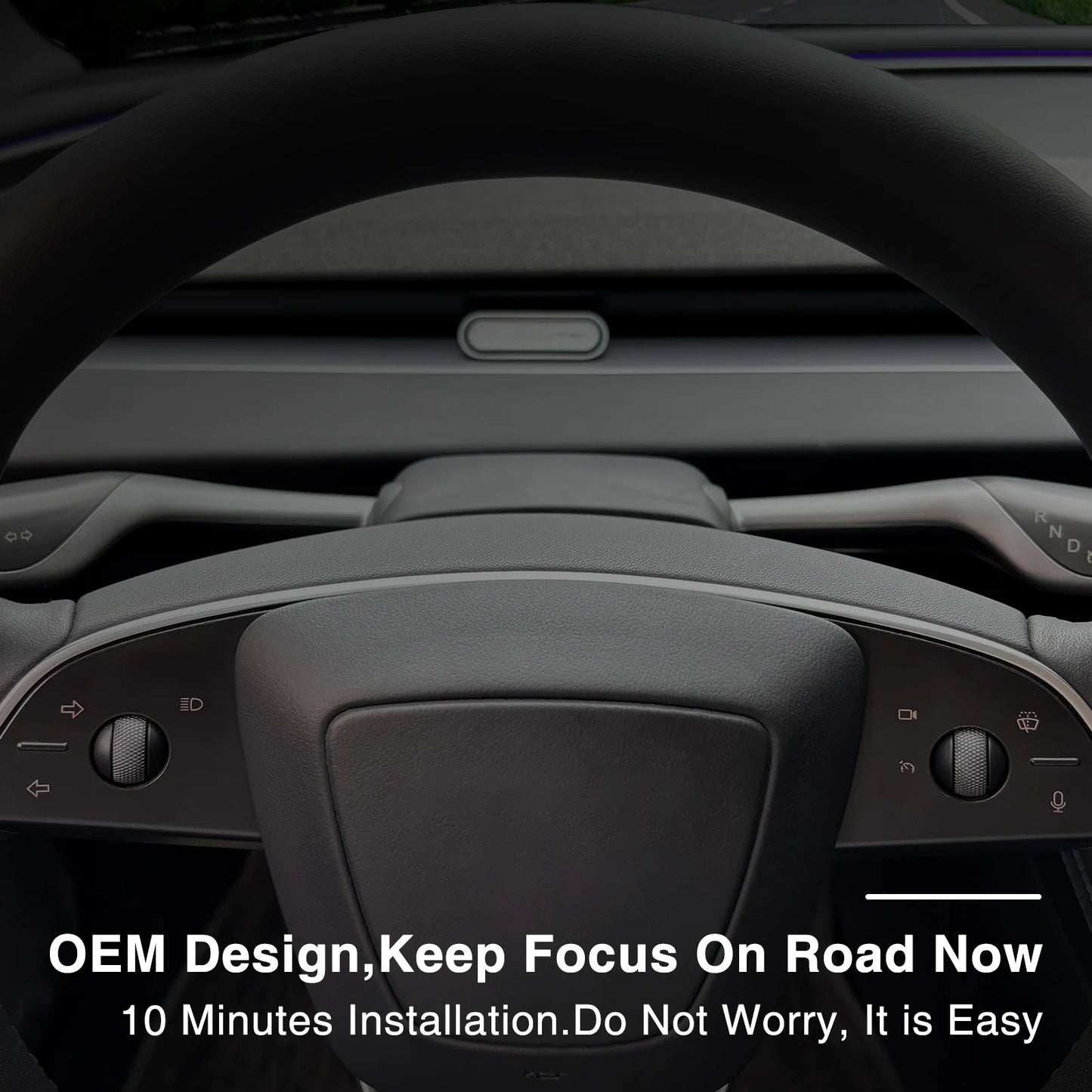 Catronics For Tesla Model 3 Highland Gear Shift Turn Stalks Gear Shifter Lever Signal Wiper Handle Shift Lever Car Accessories