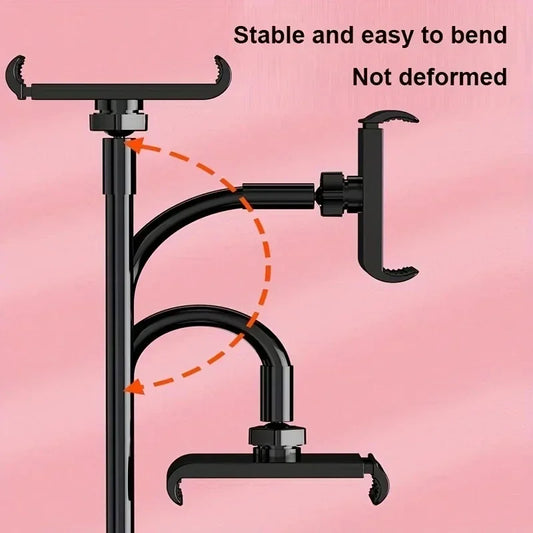 100cm Tablet Mount Holder For Bed Desk Phone Holder Flexible Long Arm Clamp Tablet Stand For iPad Samsung Xiaomi 4.7-11 inch