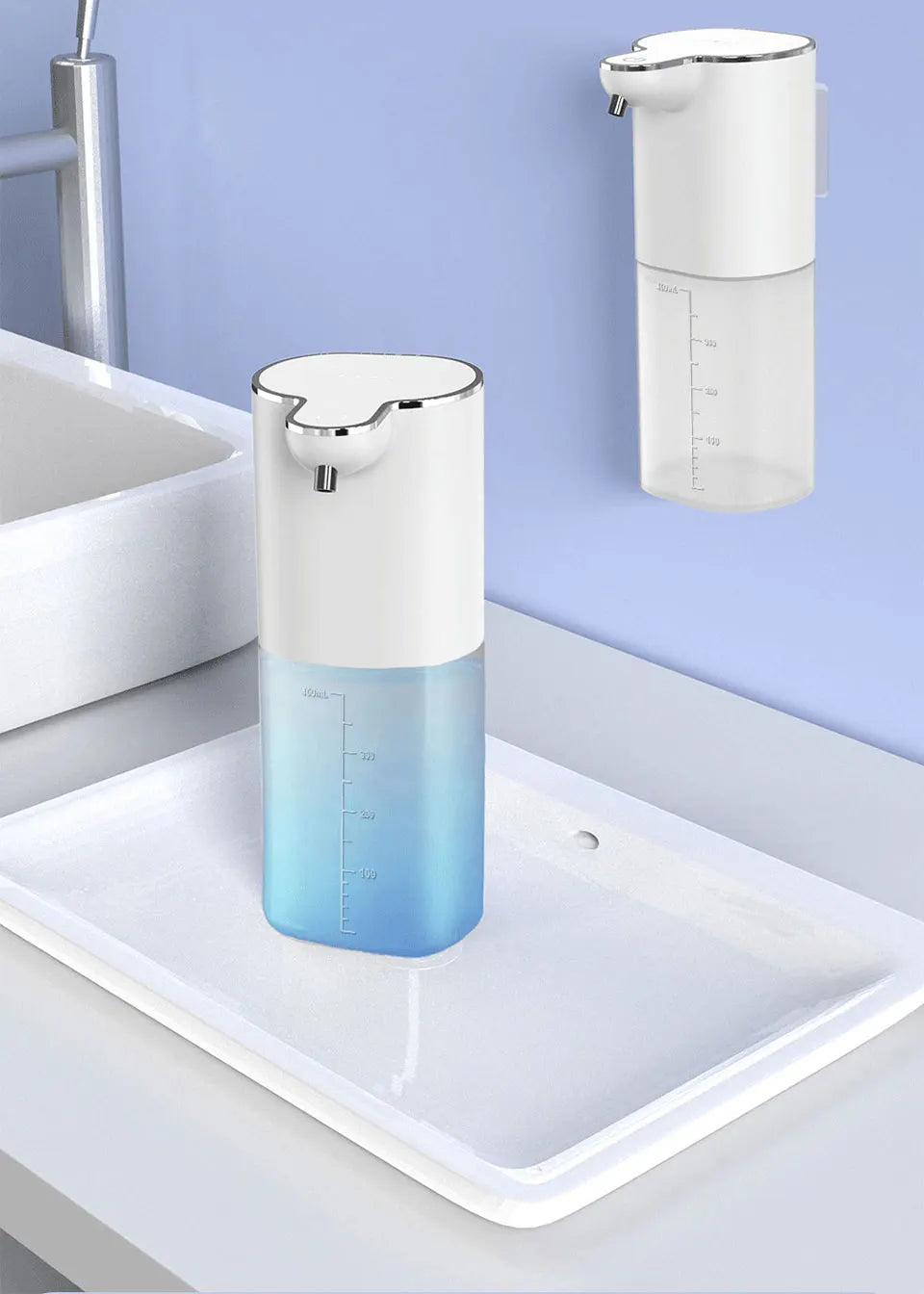 Touchless Automatic Foam Soap Dispenser – 400ml USB Rechargeable