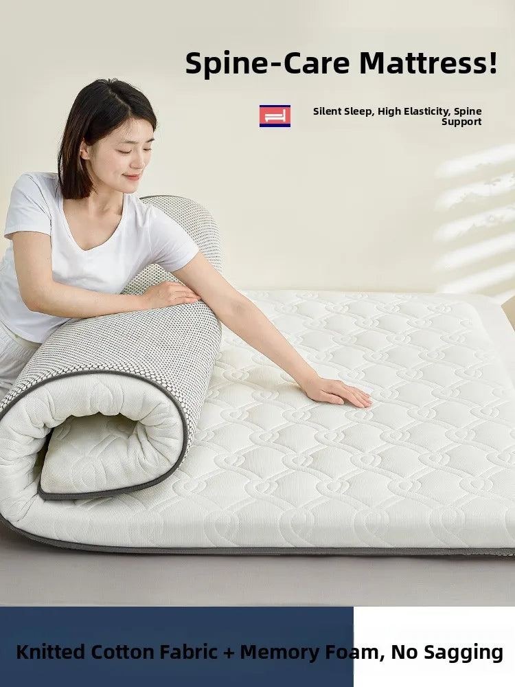 Home Use Soft Latex Foam Mattr Foldable Single Person Sponge Pad for Renting Aparents Student Dormi Floor Mat