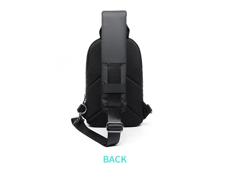 Waterproof Oxford Chest Bag for Men & Women – Lightweight Crossbody Sling