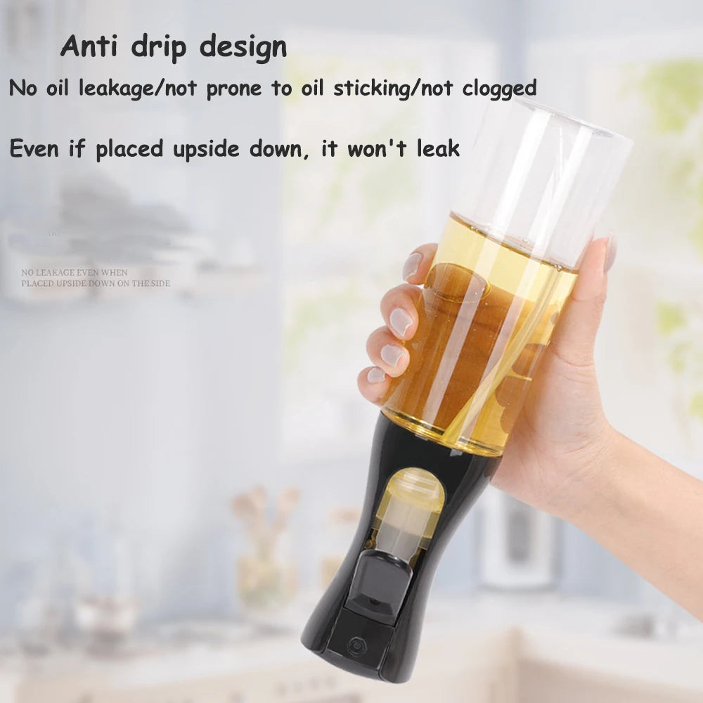 Oil Spray Bottle – Refillable 300ml/500ml for Cooking, BBQ, Air Fryer