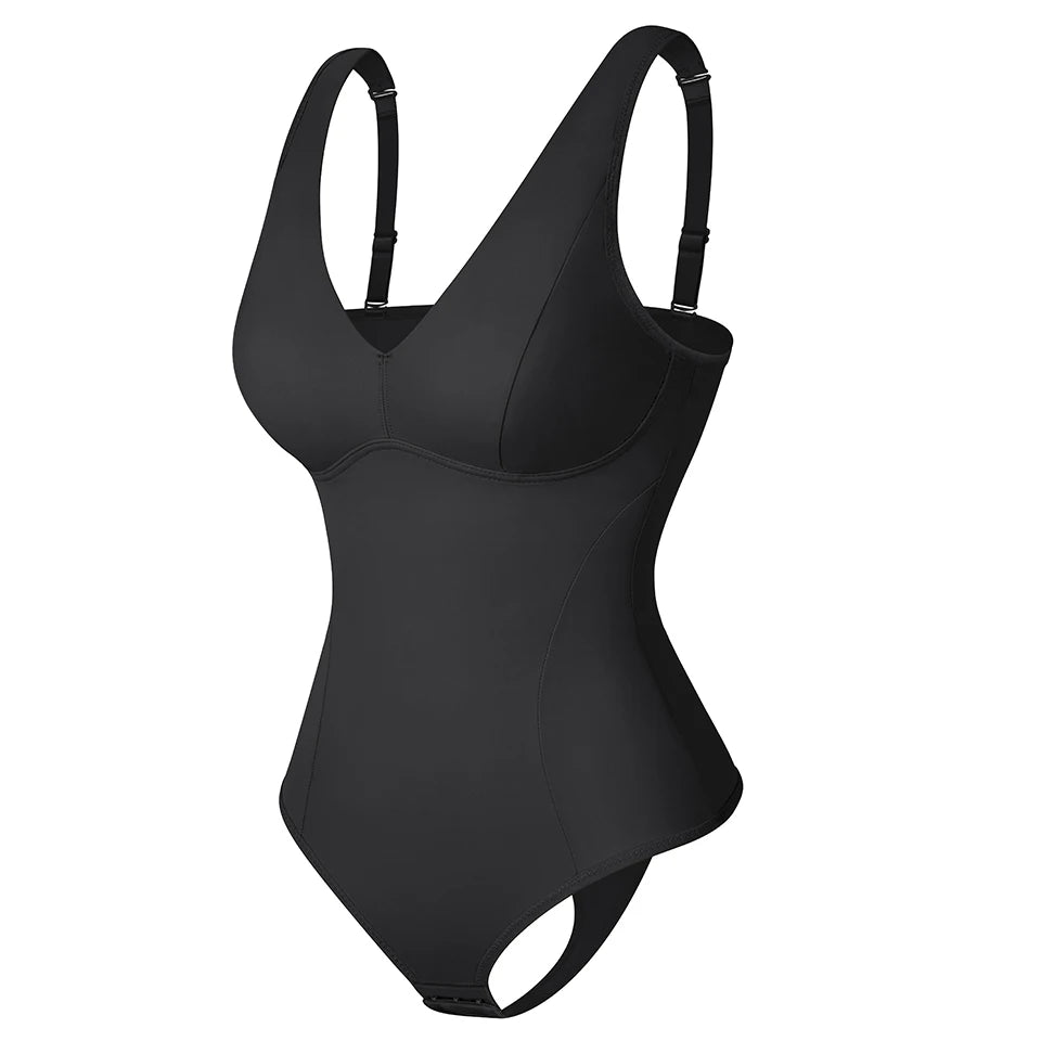 Women's Shapewear Bodysuit with Built-in Bra & Tummy Control