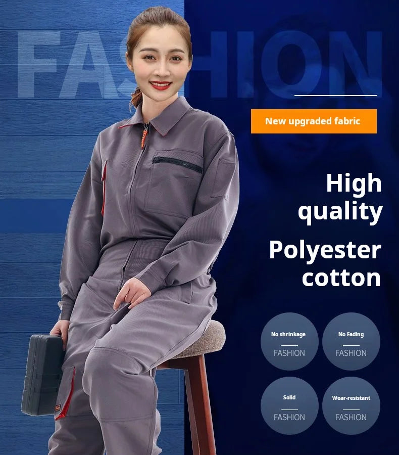 Work Overall Uniform Men Women Working Coveralls Welding Suit Car Repair Workshop Mechanic Plus Size Clothes