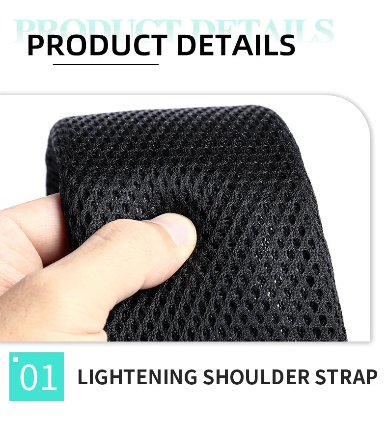 Waterproof Oxford Chest Bag for Men & Women – Lightweight Crossbody Sling