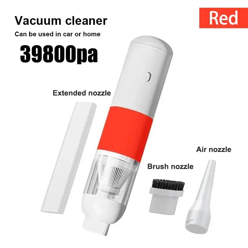 New 39800PA Wireless Car Vacuum Cleaner High Power 3 in1 Automobile Vacuum Clean Portable Handheld Vacuum Dust Catcher
