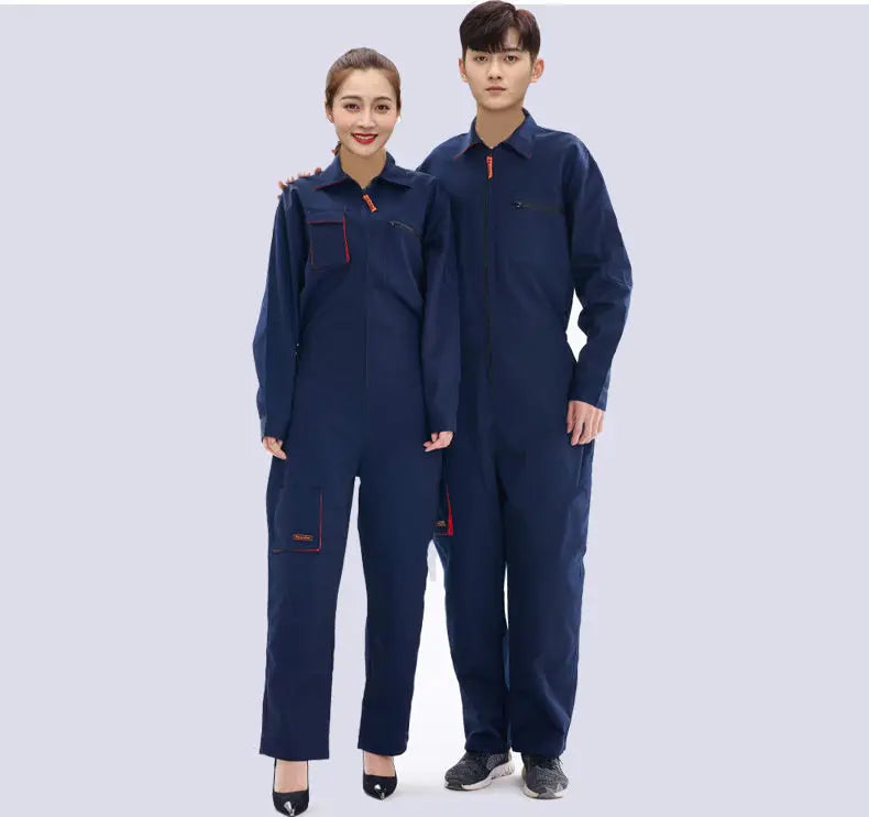 Work Overall Uniform Men Women Working Coveralls Welding Suit Car Repair Workshop Mechanic Plus Size Clothes