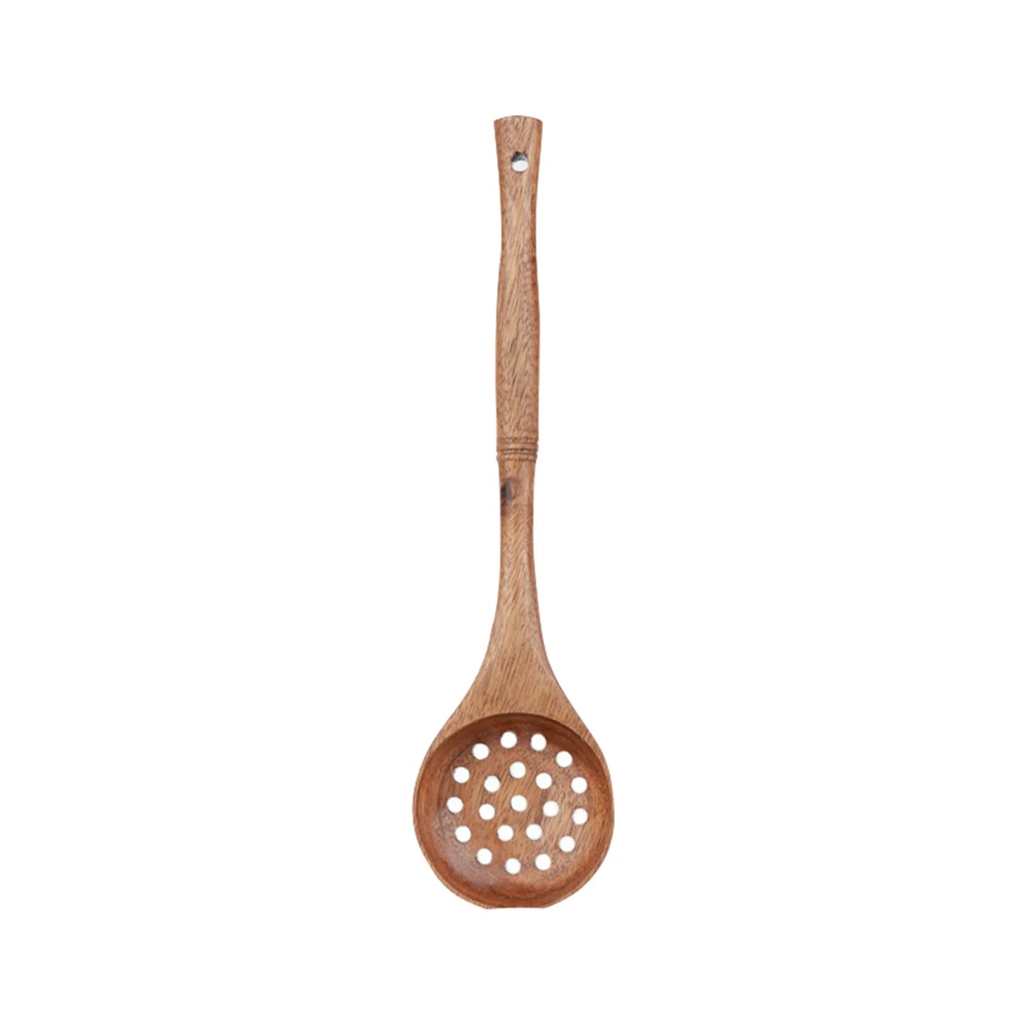 Wooden Kitchenware Cooking Utensils Set Non-stick Cookware Spatula Shovel Natural Teak Wooden Kitchen Cooking Tool Set 2025