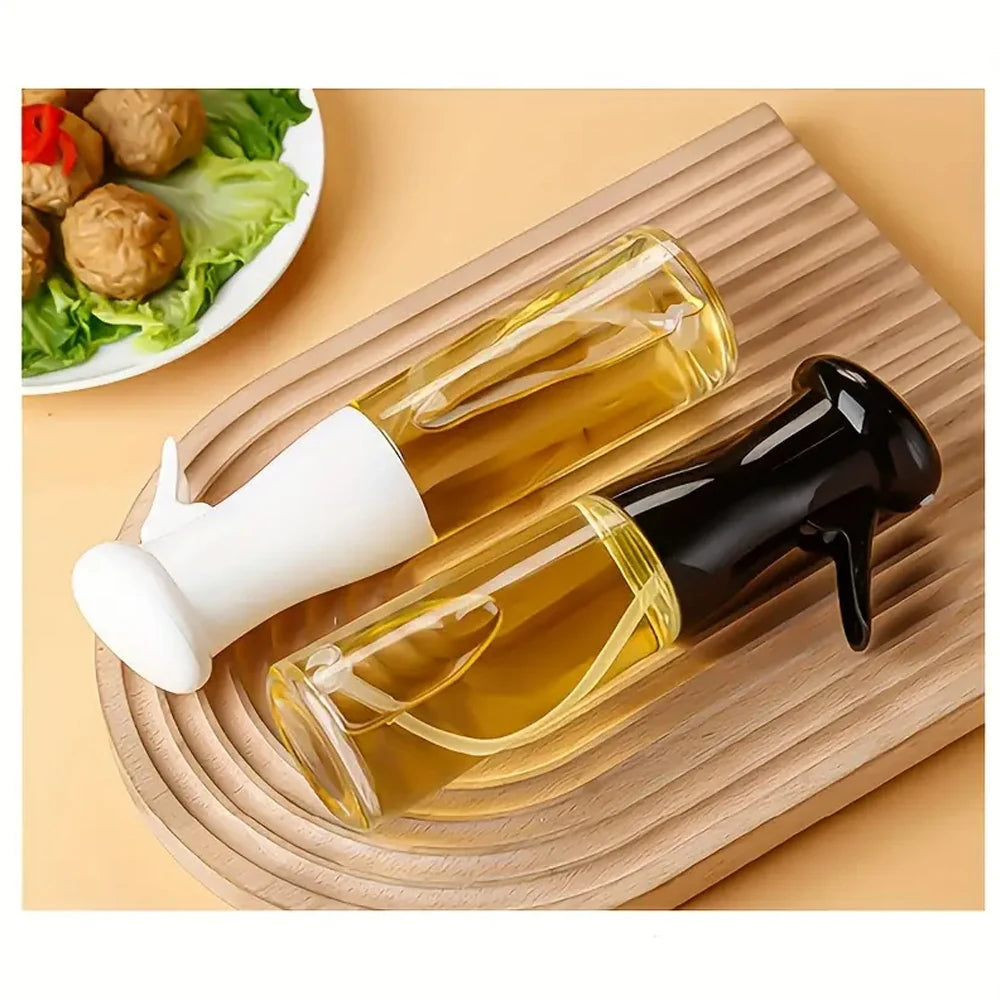 Oil Spray Bottle – Refillable 300ml/500ml for Cooking, BBQ, Air Fryer