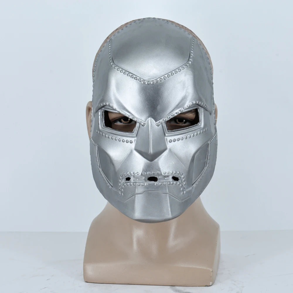 New Game Cosplay Doctor Doom Mask Latex Superhero Victor Von Doom Costume Face Masks Halloween Party Prop