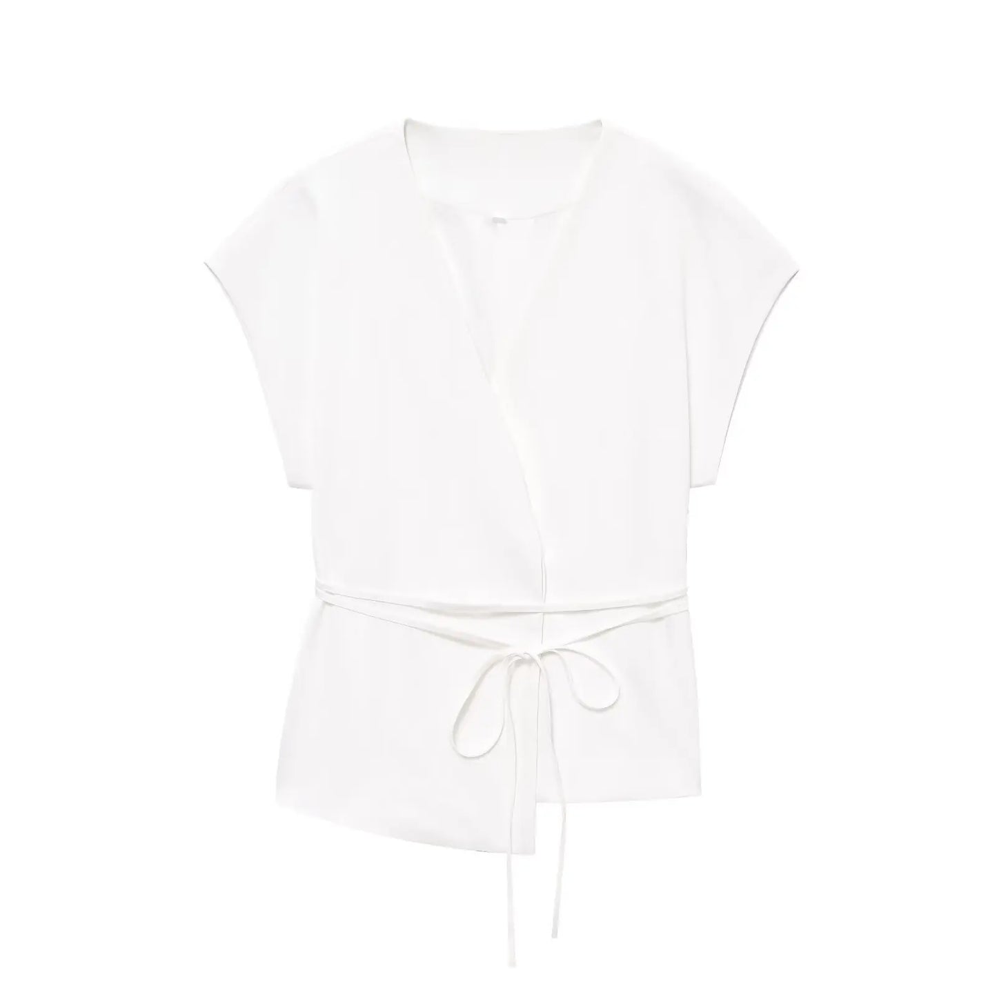 Women’s V-Neck Sleeveless Trouser Set – Summer Chic