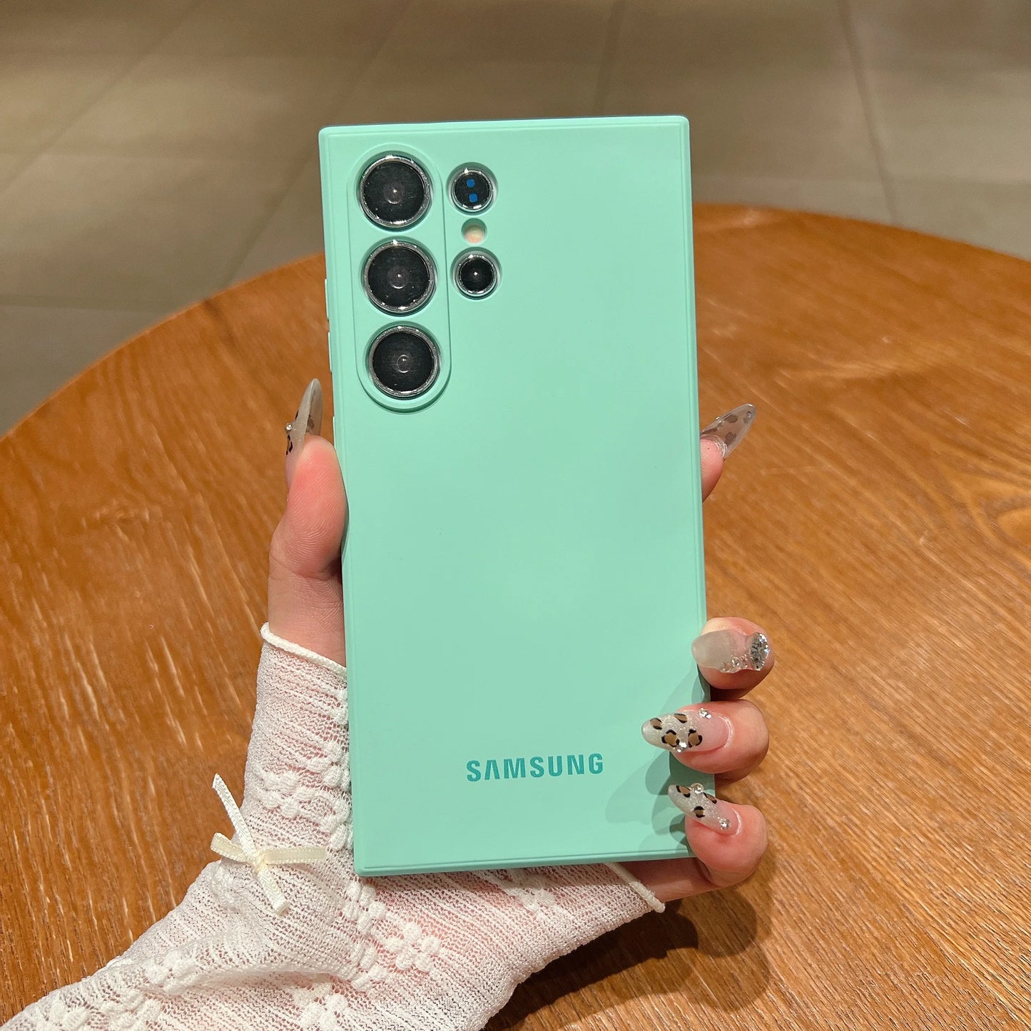 Samsung S25 Ultra Case Liquid Silicone Soft-Touch Shell For Galaxy S24 S23 S22 S21 FE Ultra Plus Slim TPU Protective Cover 