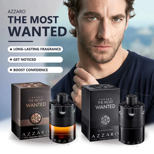 100ml Azzaro The Most Wanted Parfum Intense Men‘s Cologne Spicy & Seductive Fragrance Lasting Wear Luxury Perfume for Men