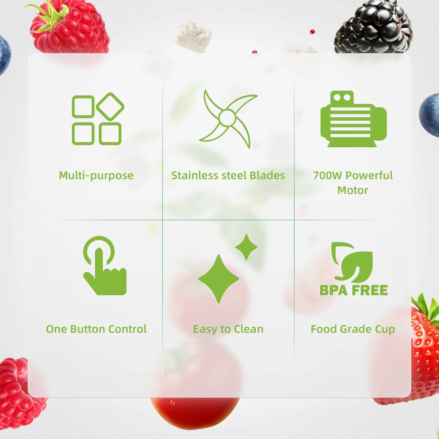 BioloMix 700W 3-in-1 Juicer & Blender