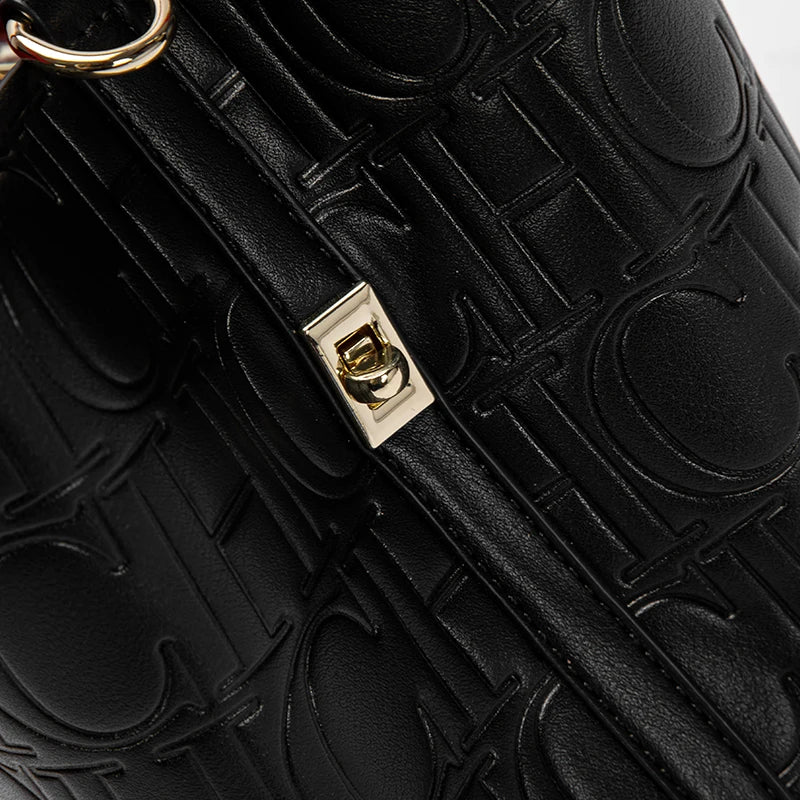 Steel Embossed PU Tote Bag – Elegant Handheld Shoulder Bag for Women