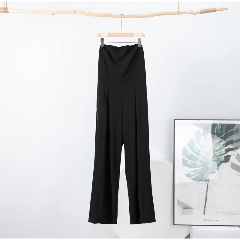 Backless Off-Shoulder Jumpsuit – Wide-Leg High Waist Summer Romper for Women