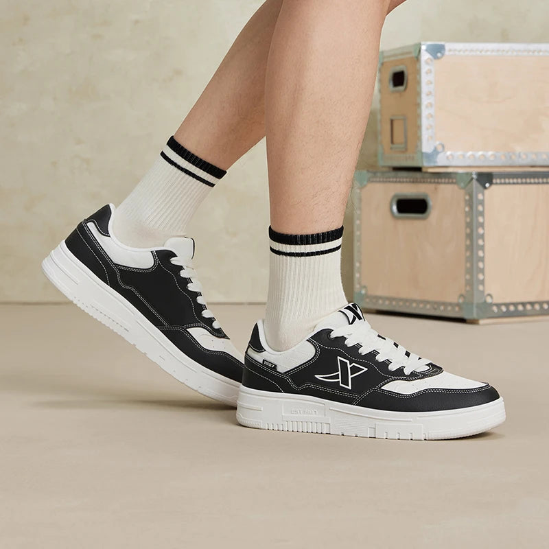 Xtep Skateboarding Shoes For Men 2024 Summer Wear-Resistant Skate Shoes Stability Soft Leisure Outdoor's Sneakers 876319310029