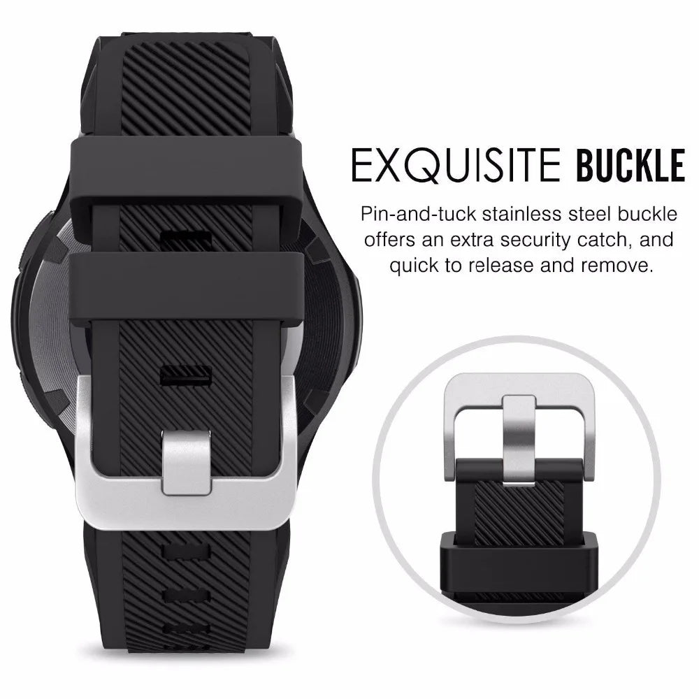 20mm/22mm Watch band For Amazfit GTS/2/2e/3/4 GTS2 Mini/GTR 4/3/Pro/GTR2/2e/stratos 2/3 Silicone Bracelet Amazfit bip 6 5 strap