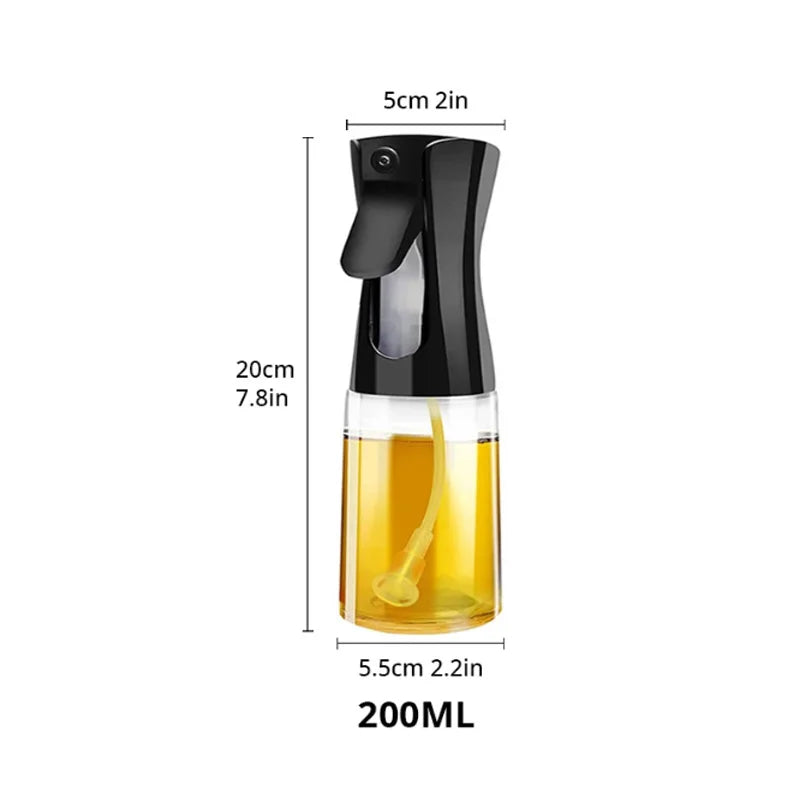 200ml/300ml Kitchen Oil Spray Bottle – Olive Oil Dispenser for Cooking & BBQ