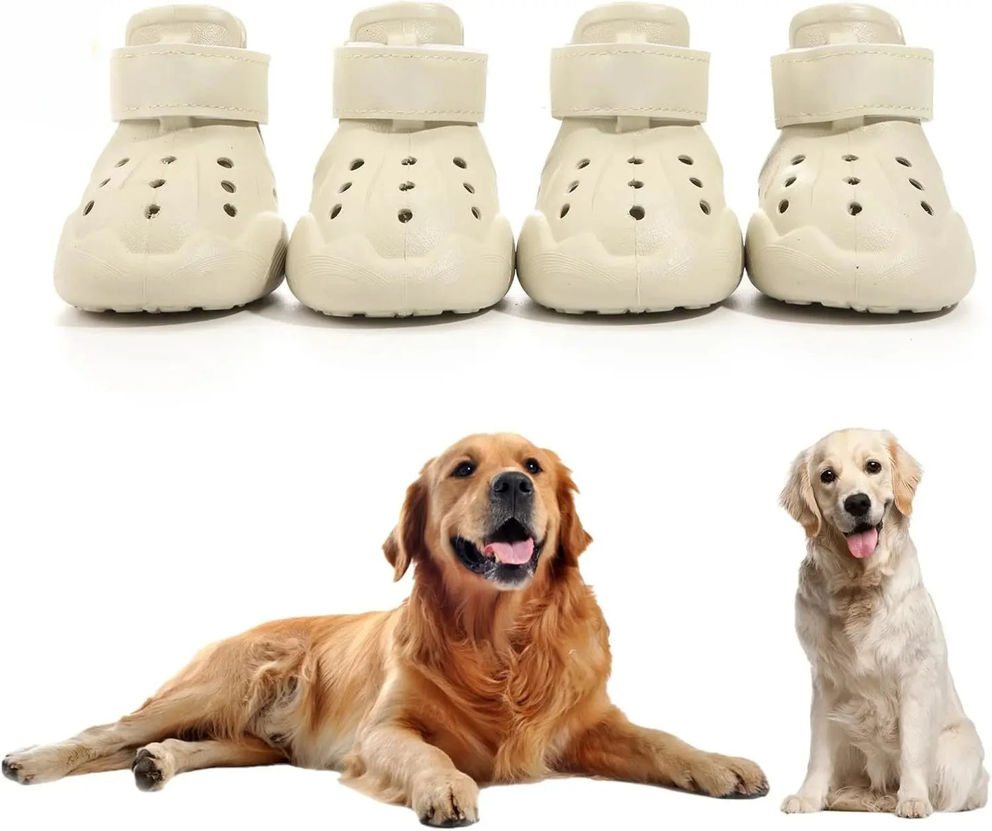 Reflective Waterproof Dog Boots – Anti-Slip Outdoor Shoe